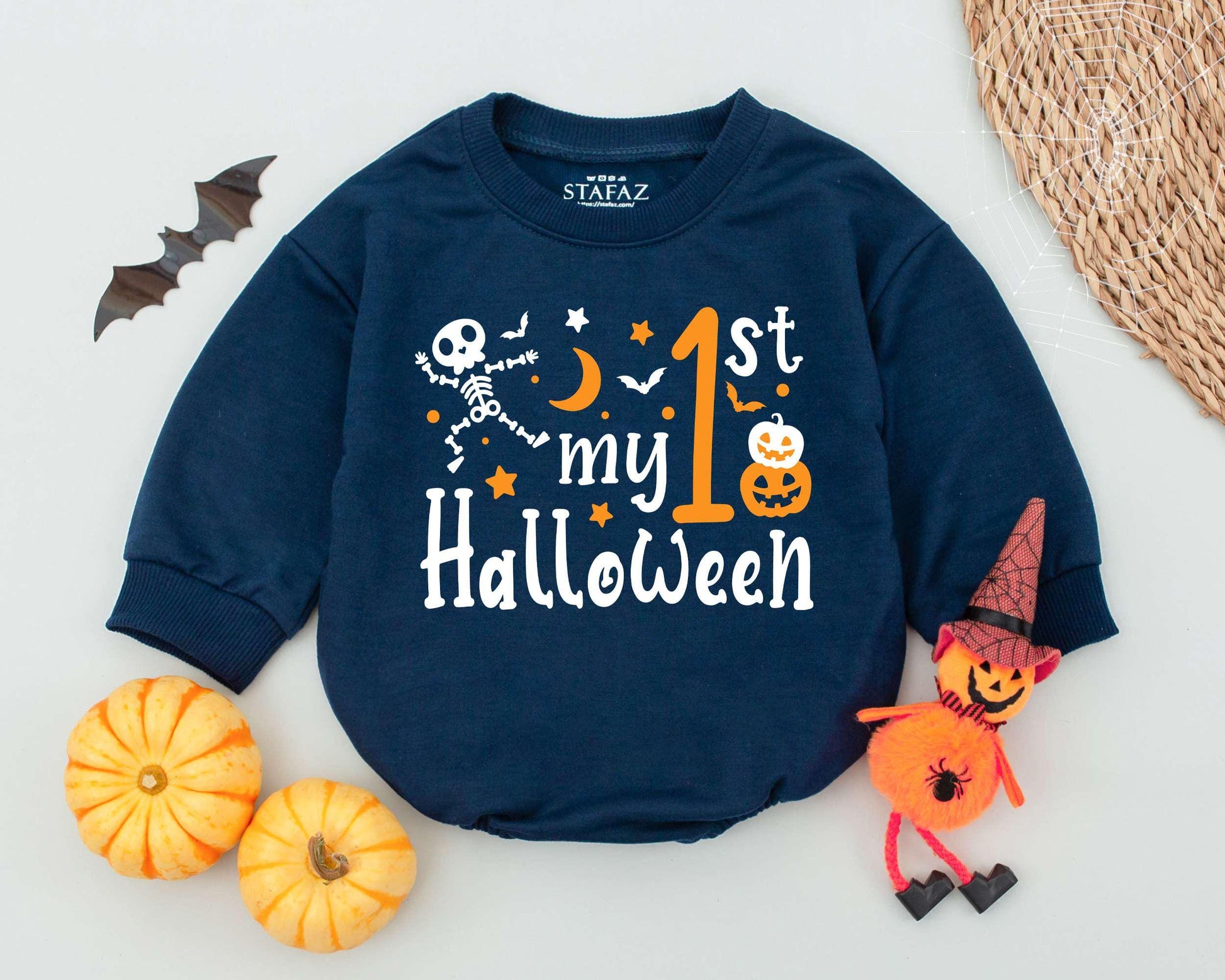 First Halloween Romper - Cute Baby Outfit & Perfect Shower Gift