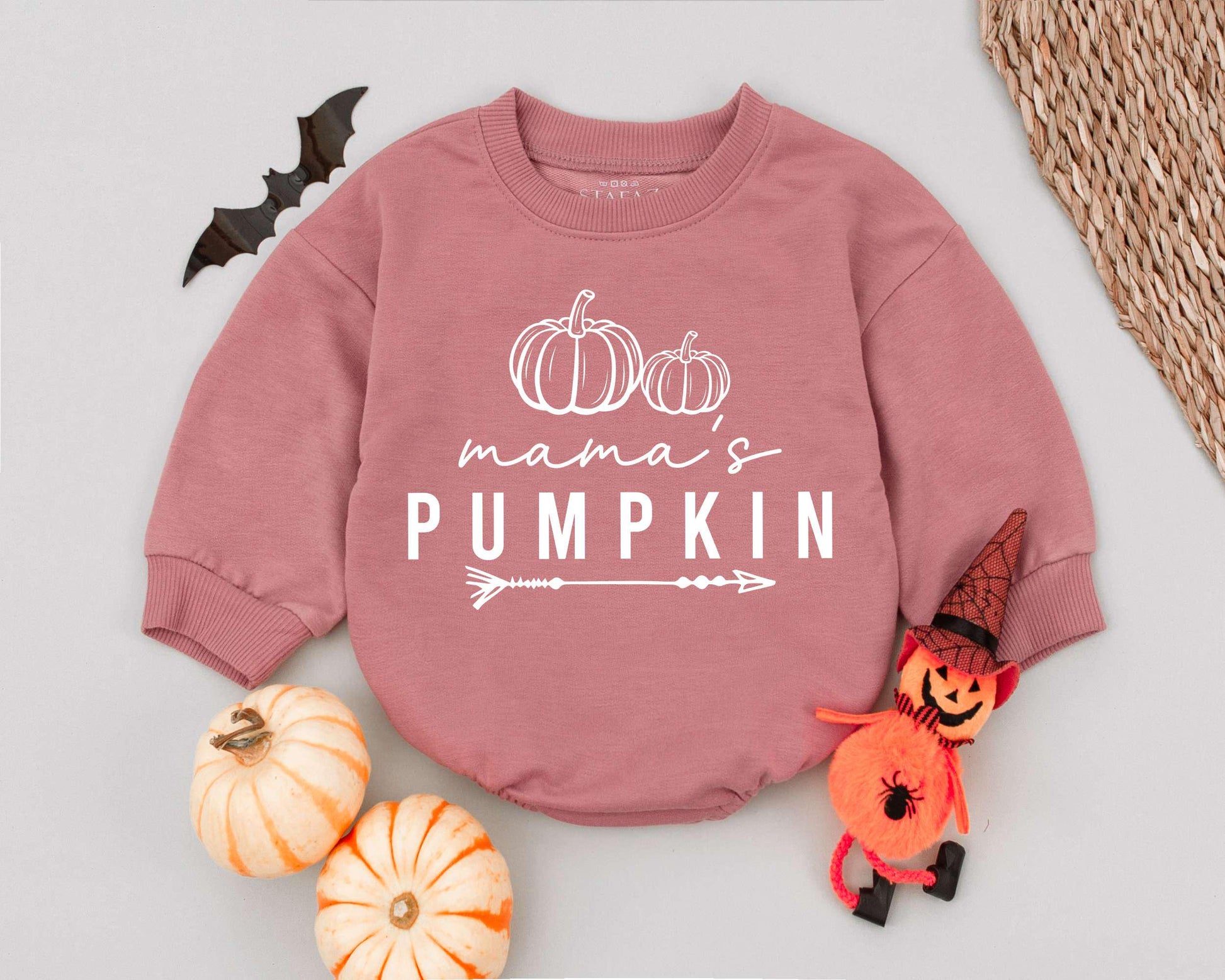 Little Pumpkin Halloween Romper Outfit: Funny Newborn Bodysuit Gift