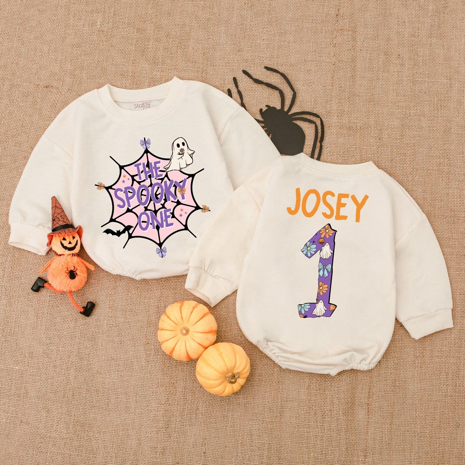 Pumpkin Bubble Romper: My First Halloween Outfit & Baby Gift