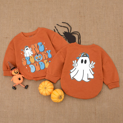 One Spooky Dude Halloween Ghost First Birthday Romper Baby Boy Outfit My First Halloween Costume Shower Gift Comfortable Bubble Romper