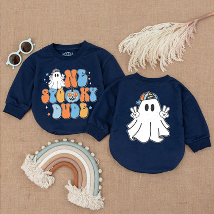 Spooky 1st Halloween Bubble Romper: Unisex Baby Costume Outfit