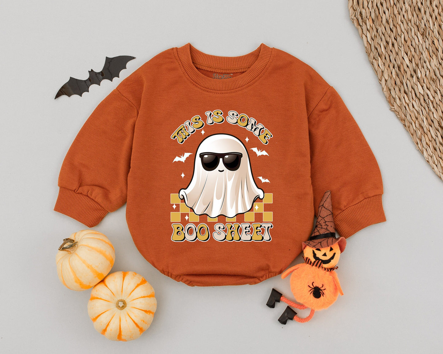 Spooky Ghost Romper - Funny Halloween Costume for Toddlers & Babies