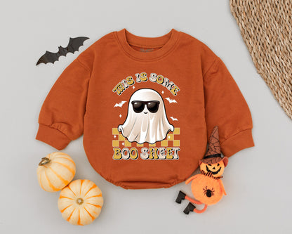 Spooky Ghost Romper - Funny Halloween Costume for Toddlers & Babies