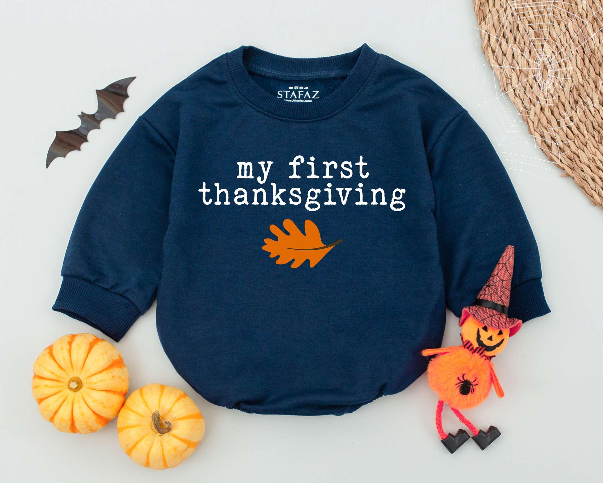 Thanksgiving Baby Romper: Cute Turkey Outfit for Fall Celebrations