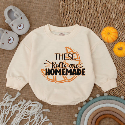 Adorable Thanksgiving Baby Romper: Perfect for Fall Celebrations