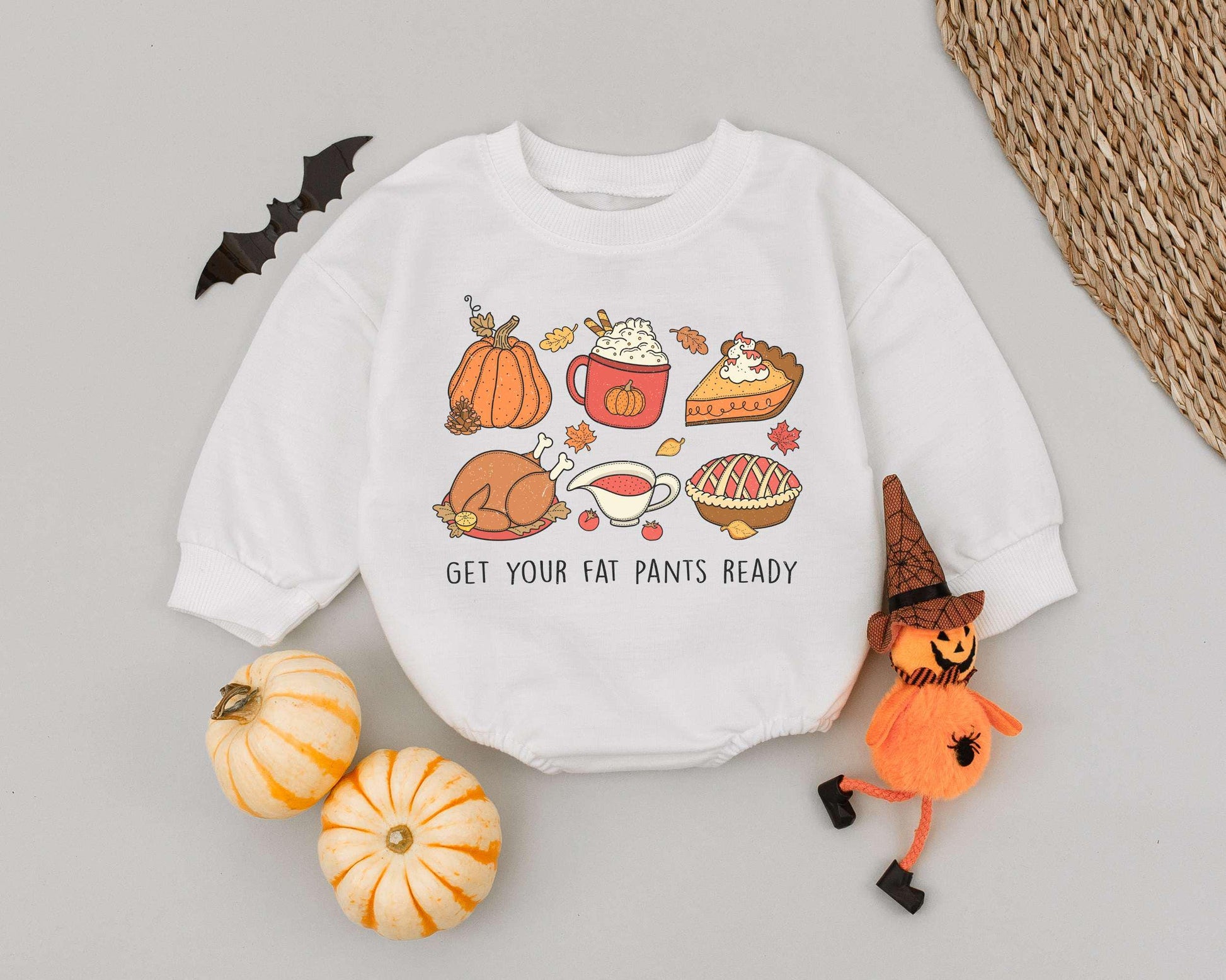 Thanksgiving Toddler Romper: Funny Outfit for Fall & Turkey Day