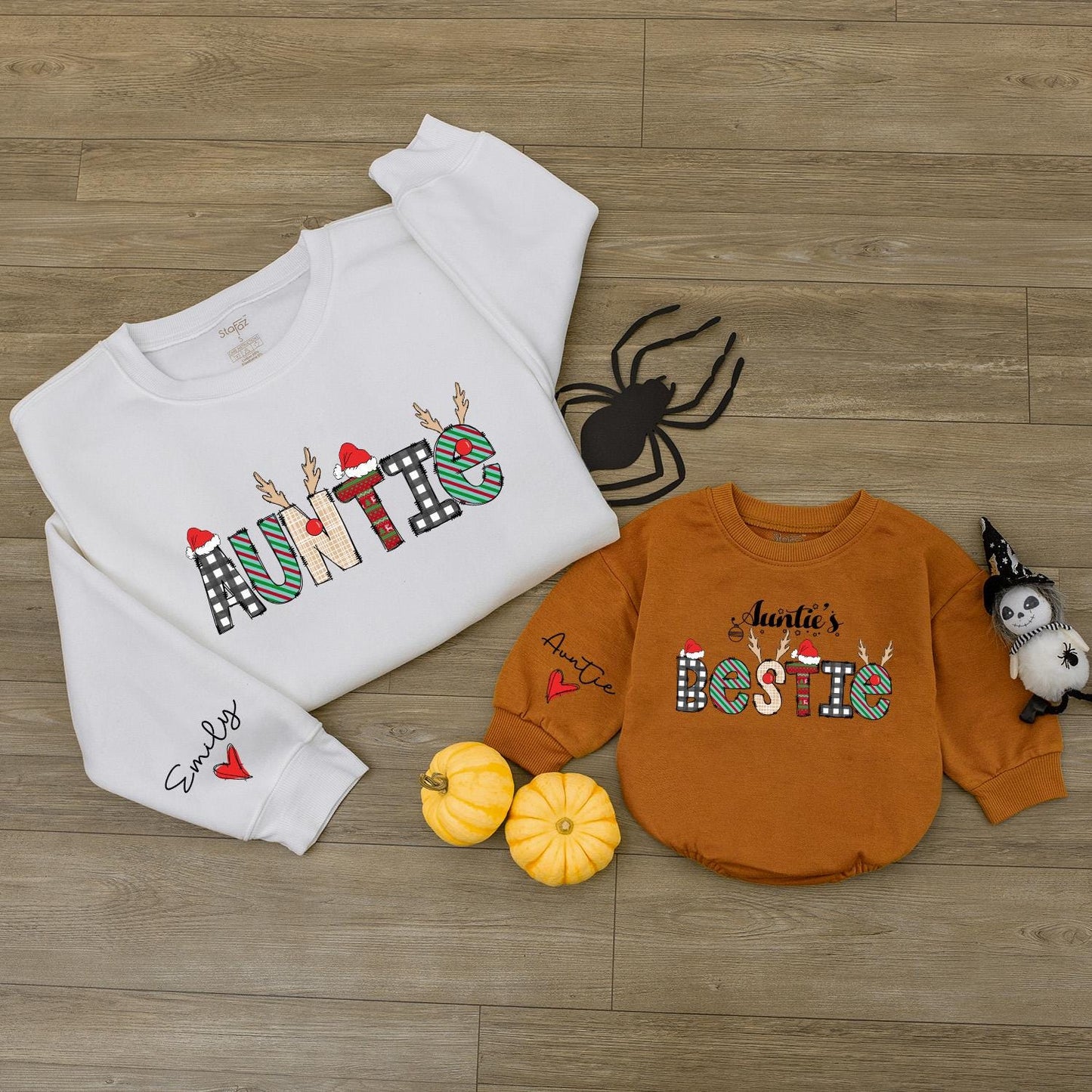 Matching Family Holiday Romper & Tee – Cute Festive Baby Clothing