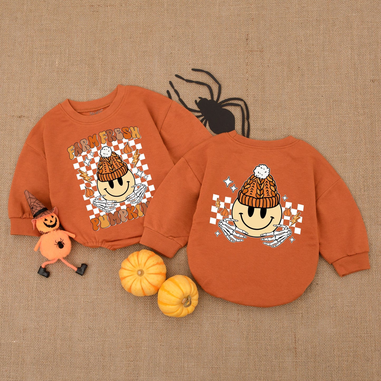 Pumpkin Baby Romper for Thanksgiving: Cute Autumn Bodysuit Gift