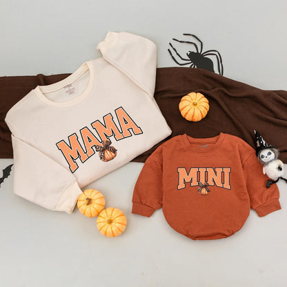 Cozy Mama & Mini Pumpkin Sweaters - Perfect Fall Family Matching