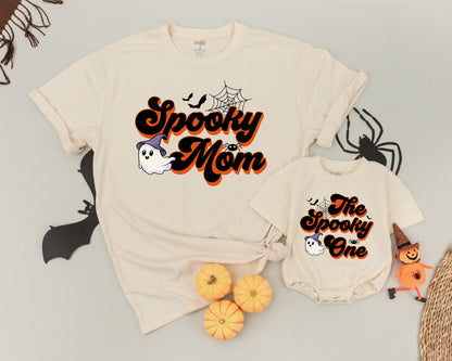 Halloween Family Matching Shirts: Spooky 1st Birthday Outfit Set