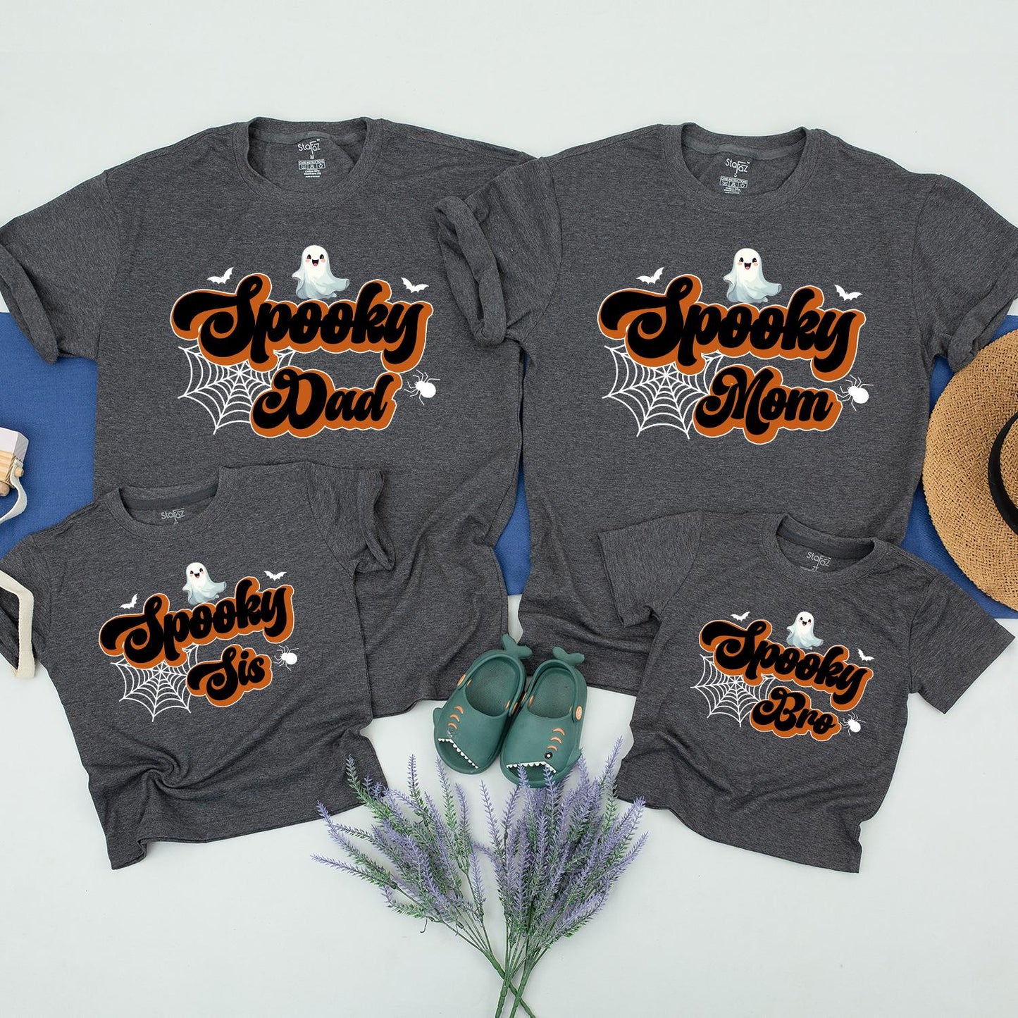 Spooky Family Halloween Shirts: Matching Retro 1st Birthday Outfits  