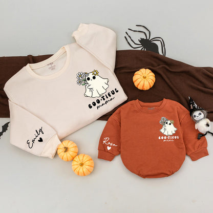 Matching Halloween Sweatshirts for Mom and Me – Spooky Family Style