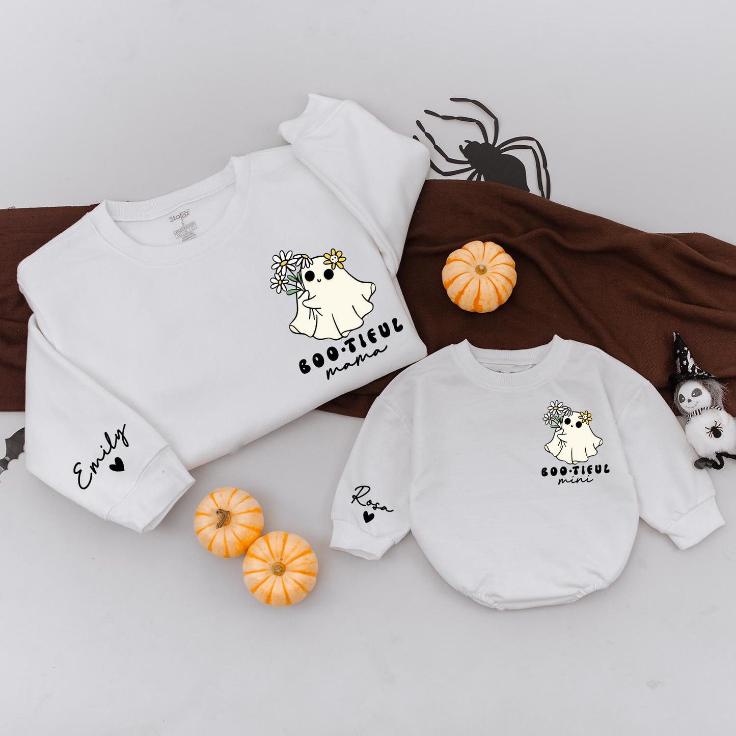 Matching Halloween Sweatshirts for Mom and Me – Spooky Family Style