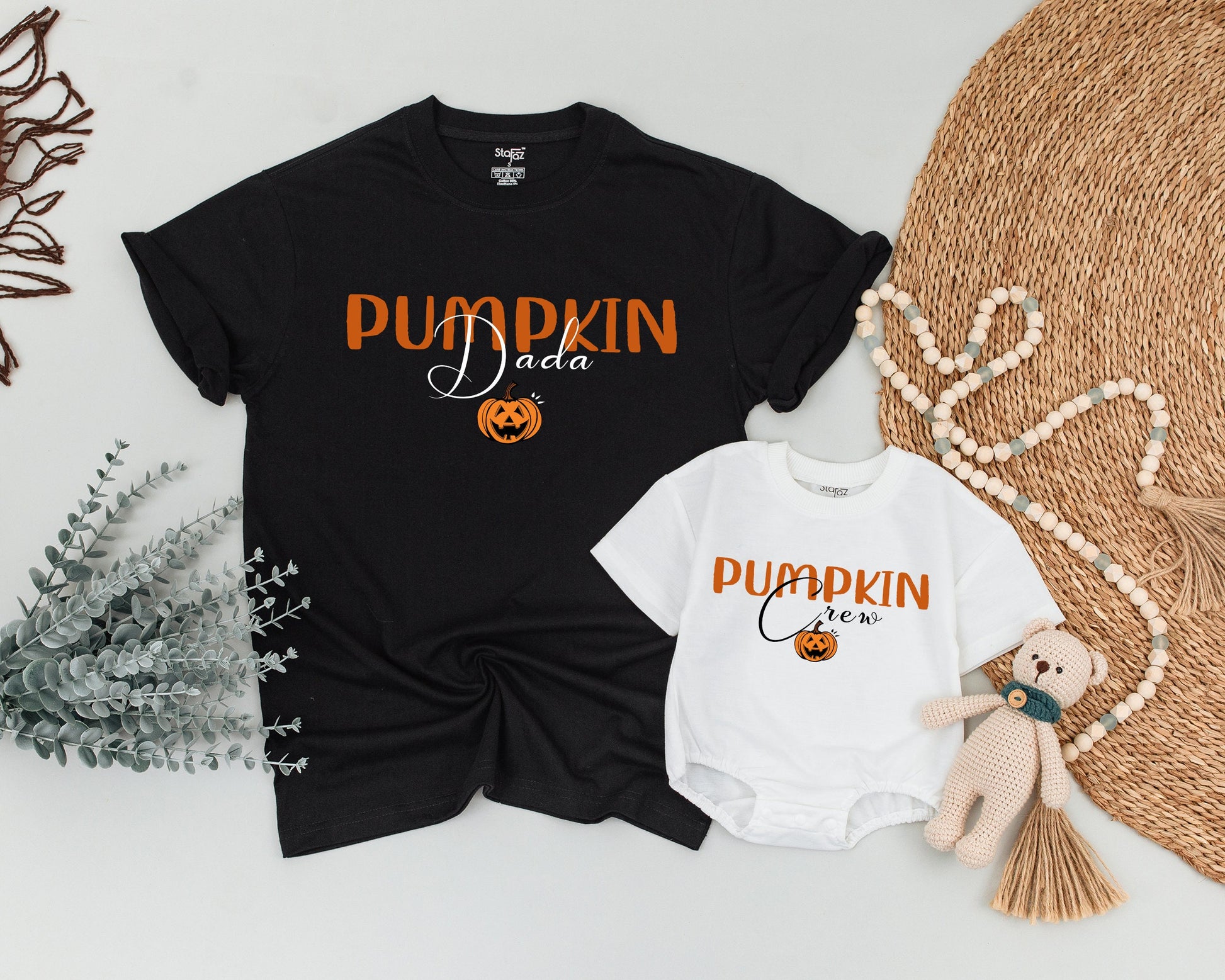 Halloween Matching Family Tees, Mommy & Me, Baby's First Birthday