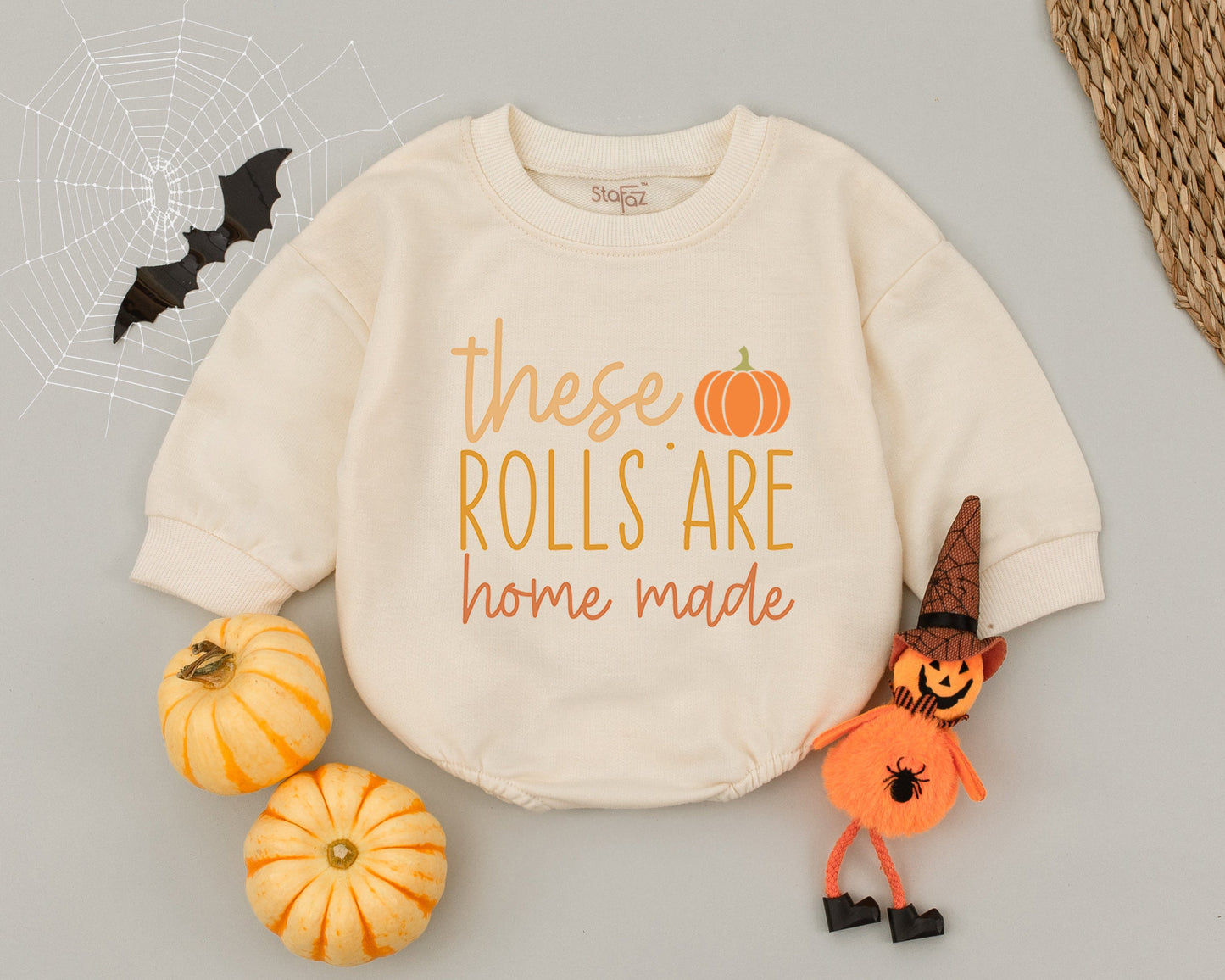 Pumpkin Thanksgiving Outfit: Baby Romper for Fall Celebrations