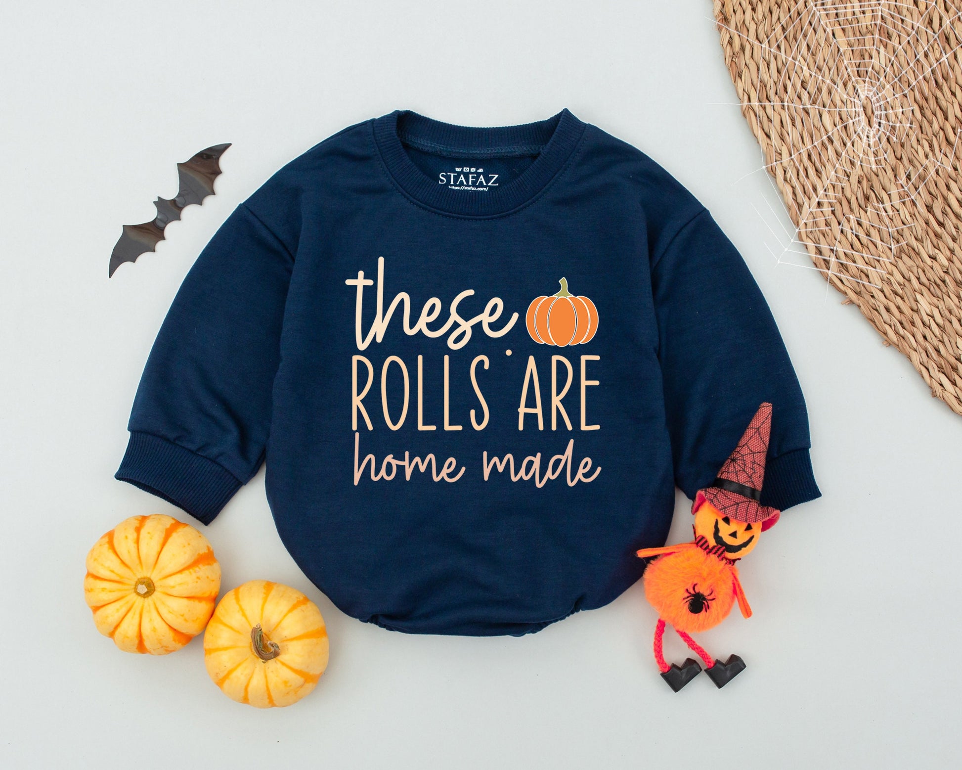 Pumpkin Thanksgiving Outfit: Baby Romper for Fall Celebrations