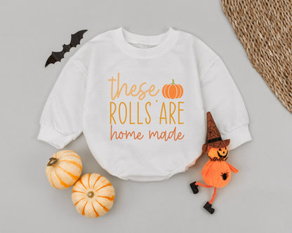 Pumpkin Thanksgiving Outfit: Baby Romper for Fall Celebrations