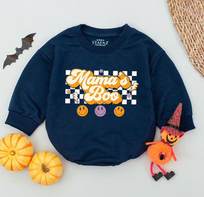 Mama & Mini Halloween Sweaters, Retro Spooky Season Family Outfit