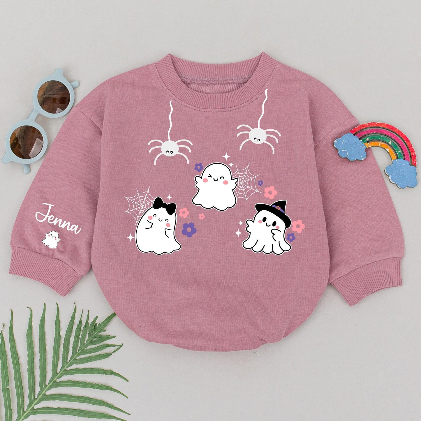 Custom Little Boo Baby Romper - First Halloween Outfit & Gift