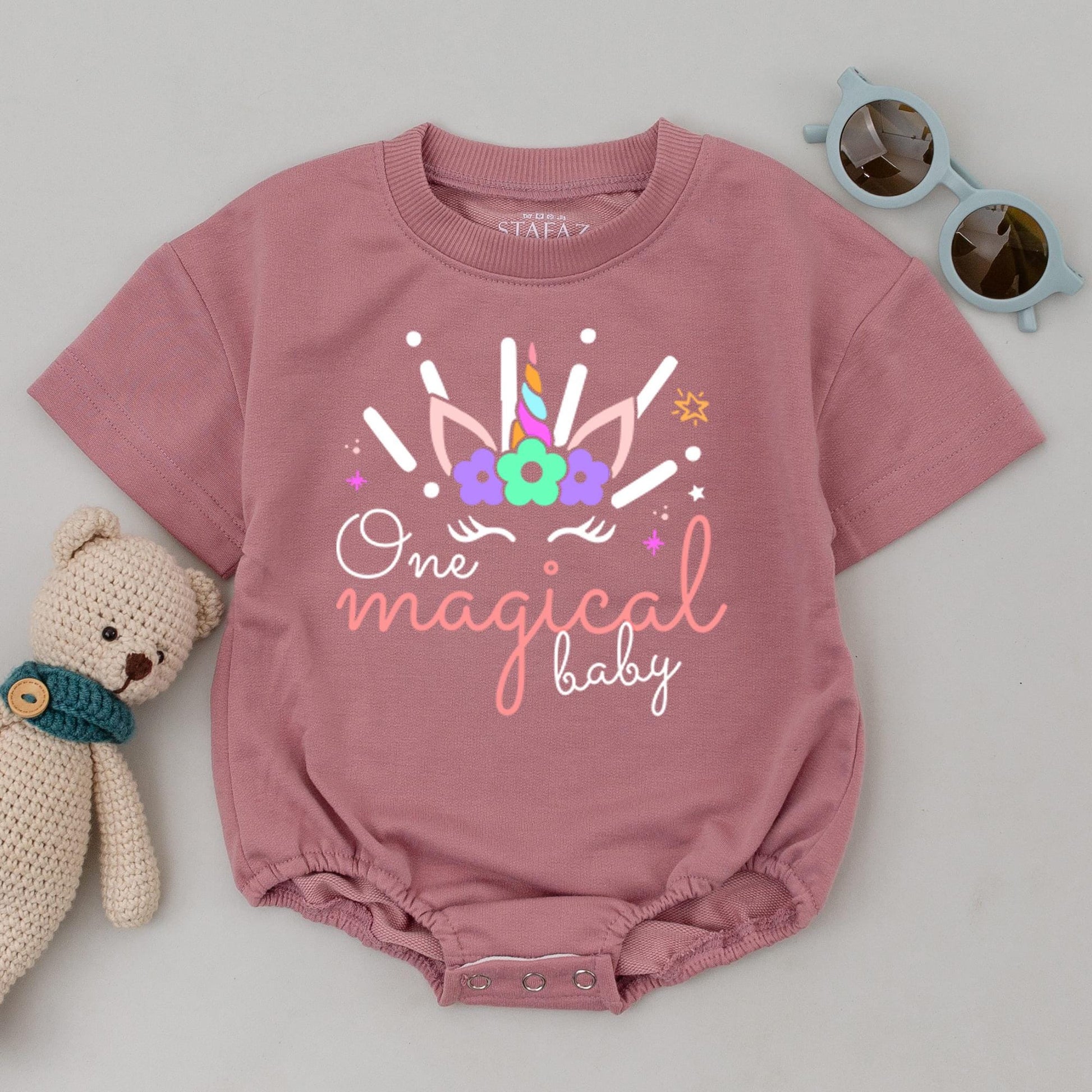 Magical Unicorn Family Shirts: Personalized Birthday Party Outfits