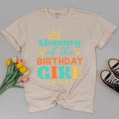 Boho Retro Family Birthday Tees: Colorful 1st Birthday Set