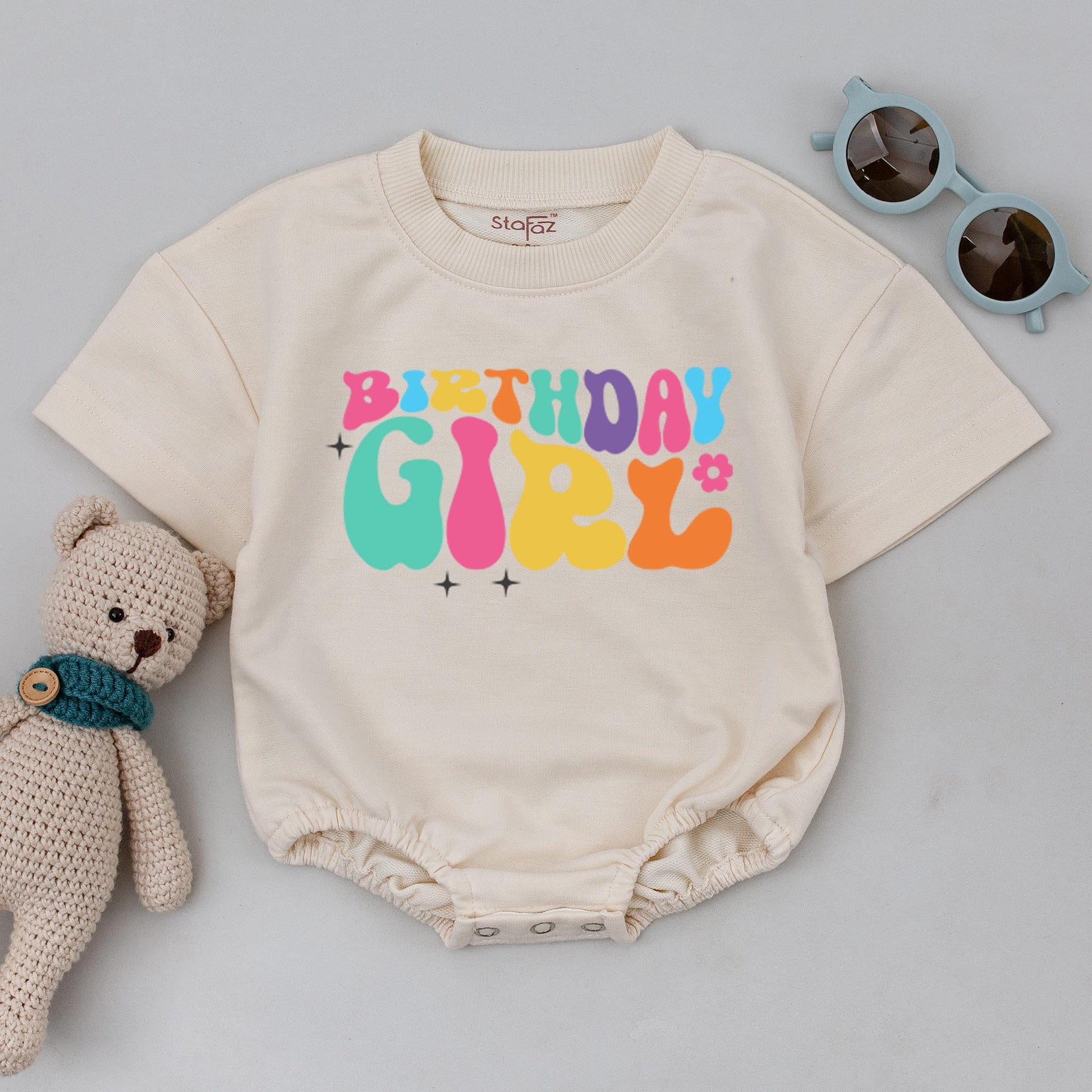 Boho Retro Family Birthday Tees: Colorful 1st Birthday Set