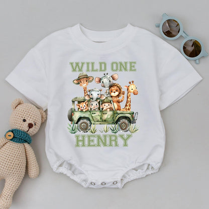 Safari Birthday Family Shirts: 1st Birthday Jungle & Zoo Outfits