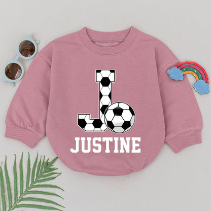 Custom Soccer Romper for Baby - Game Day & Father's Day Outfit