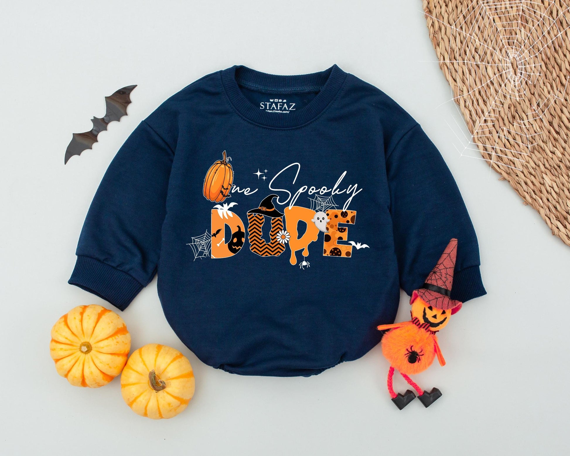Retro Halloween Family Sweaters: Matching Spooky Season Outfits