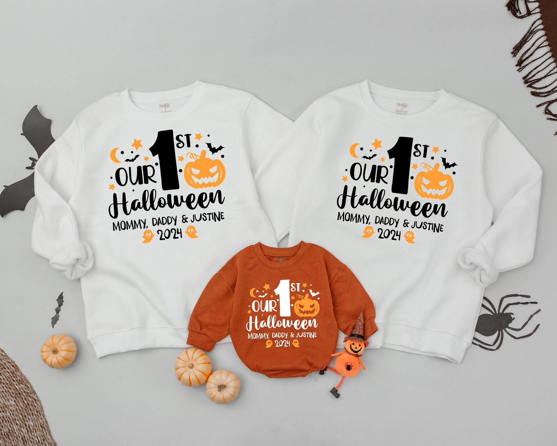 Family Halloween Sweatshirts: Matching Costumes for All Ages