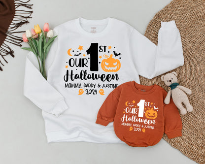 Family Halloween Sweatshirts: Matching Costumes for All Ages