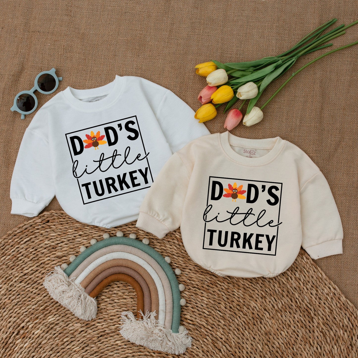 Thanksgiving Baby Romper: Fall Bodysuit for Newborns and Toddlers