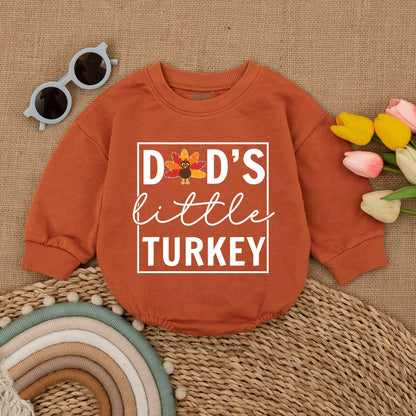 Thanksgiving Baby Romper: Fall Bodysuit for Newborns and Toddlers