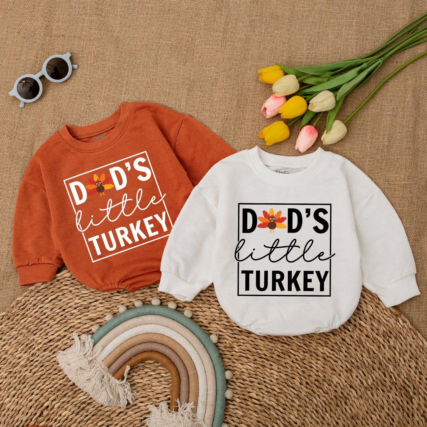 Thanksgiving Baby Romper: Fall Bodysuit for Newborns and Toddlers