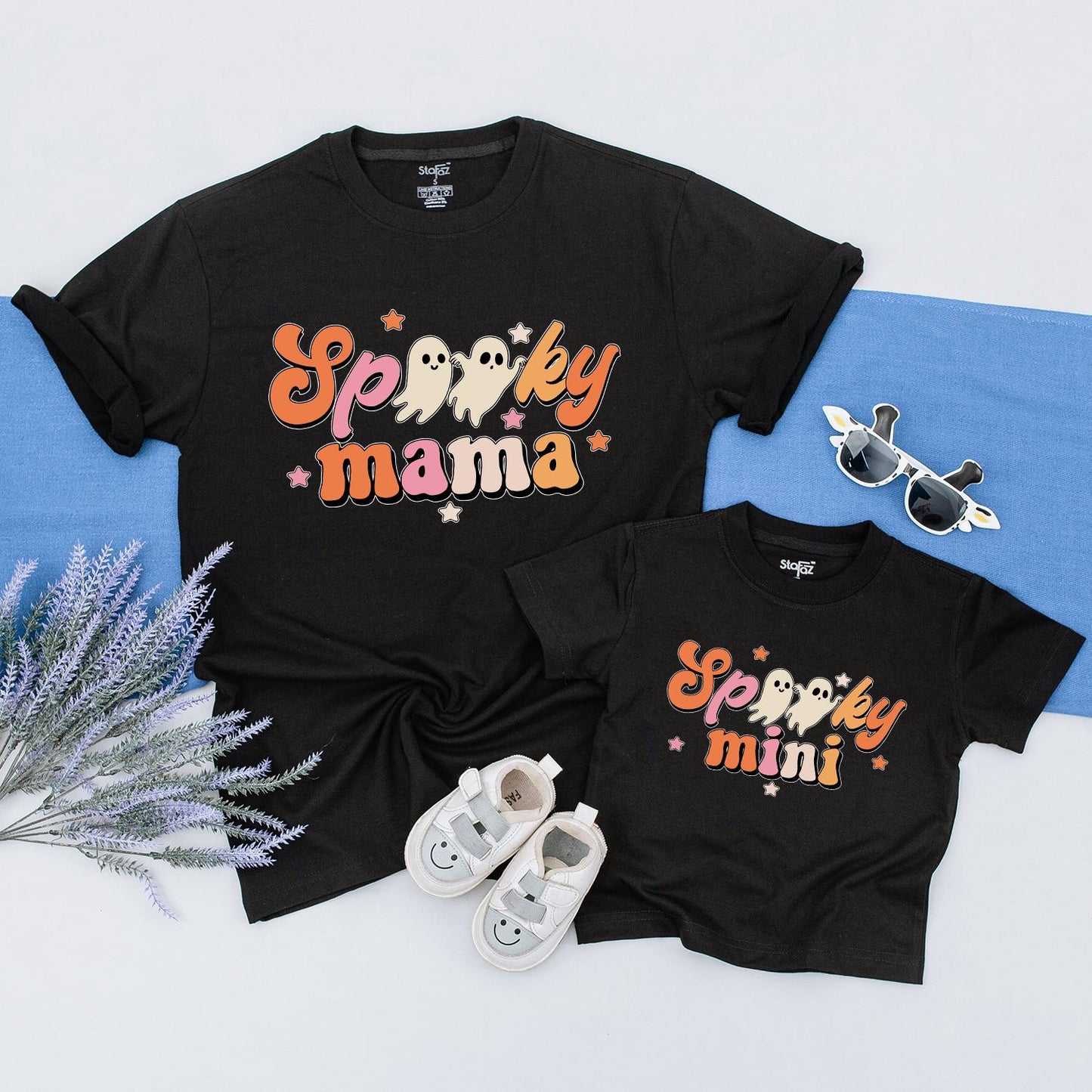 Halloween Mommy & Me Shirts, Spooky Season Matching Outfits