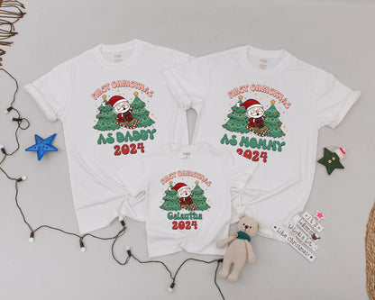 Matching Family Christmas Shirts: Personalized Vintage Xmas Apparel