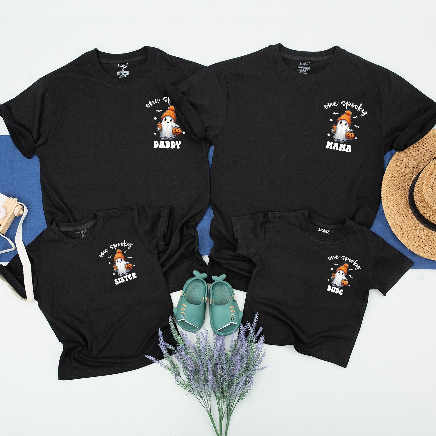 Retro Halloween Family Shirts – Custom Matching Spooky Outfits