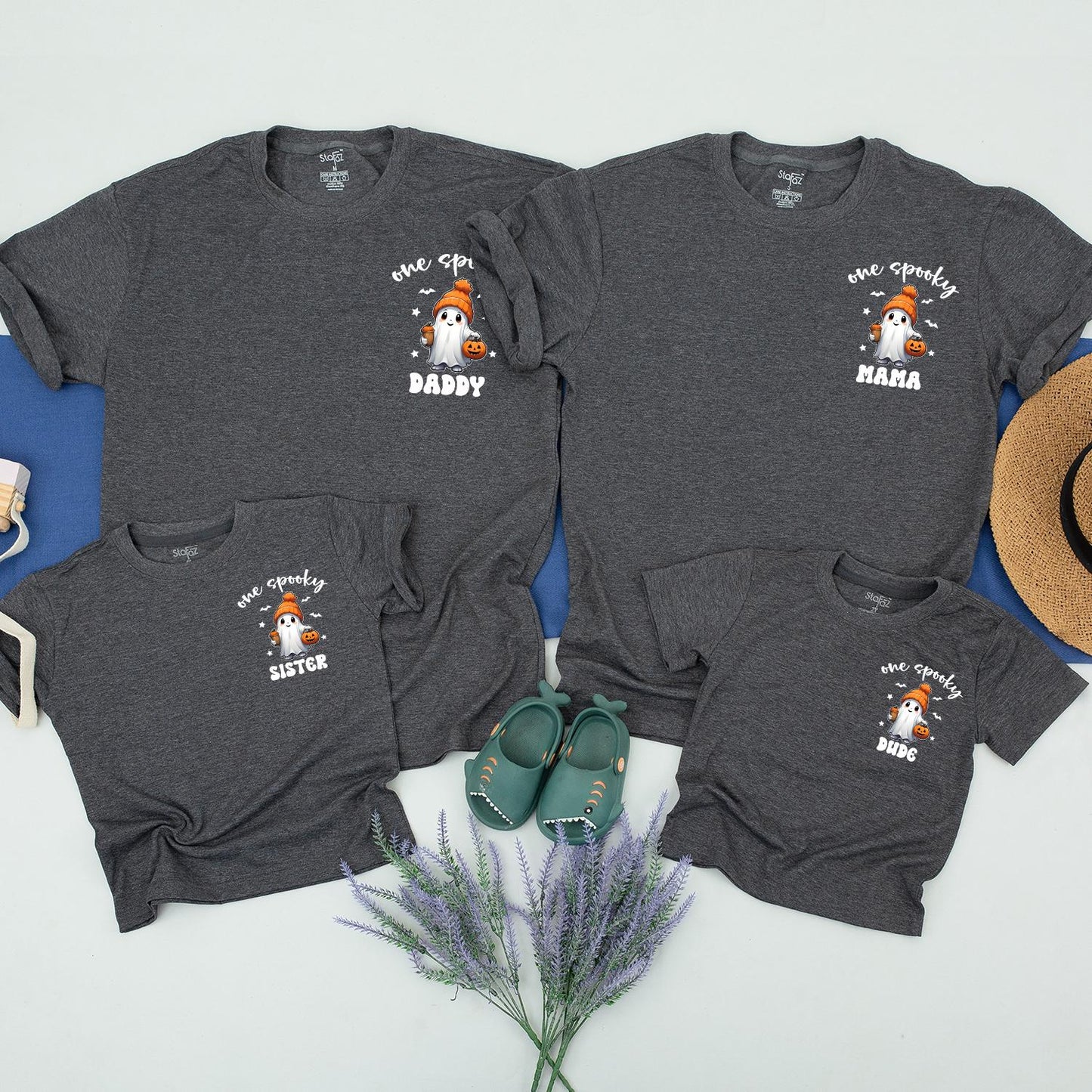 Retro Halloween Family Shirts – Custom Matching Spooky Outfits