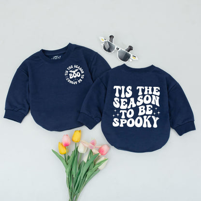 First Halloween Ghost Romper Bodysuit - Cute Baby Fall Outfit
