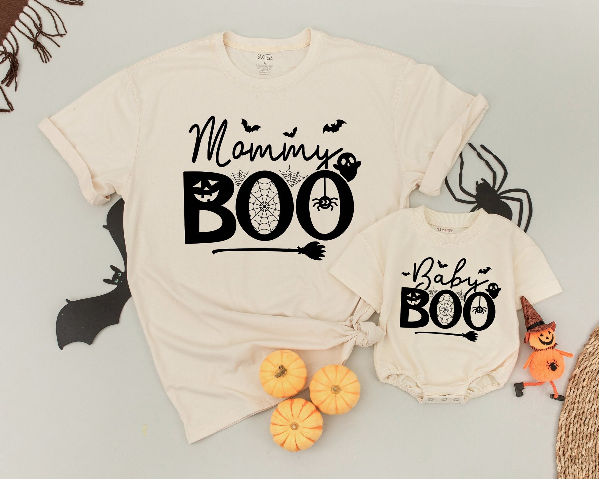 Spooky Family Tees: Retro Halloween, Cute Ghosts, Matching Outfits
