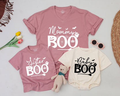 Spooky Family Tees: Retro Halloween, Cute Ghosts, Matching Outfits