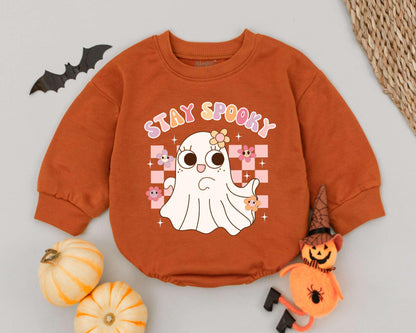 Spooky Season Romper: Baby & Toddler Halloween Costume Gift