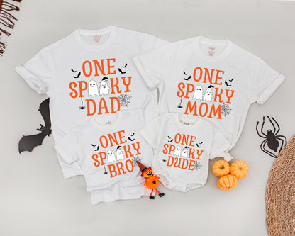 Halloween Family Matching Shirts: Spooky 1st Birthday Costume Tee