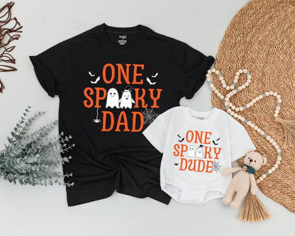 Halloween Family Matching Shirts: Spooky 1st Birthday Costume Tee