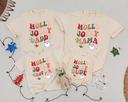 Personalized Vintage Christmas Shirts - Matching Family Holiday Outfits