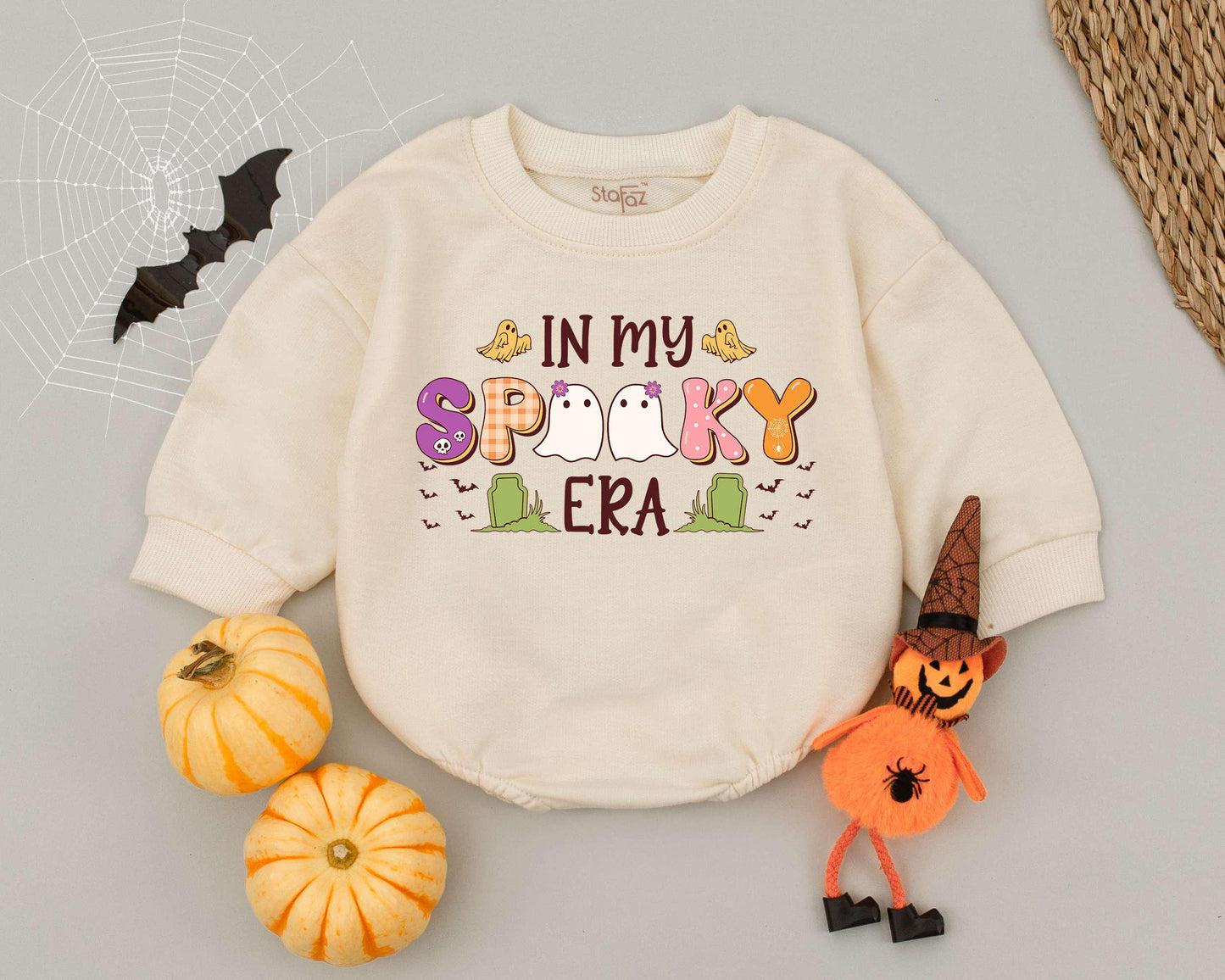 Spooky Era Halloween Romper & Outfit: Funny Baby & Toddler Costume  