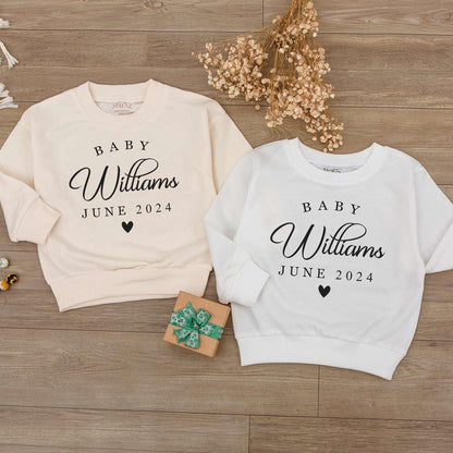 Personalized Coming Soon Baby Bodysuit, Gender Neutral Gift