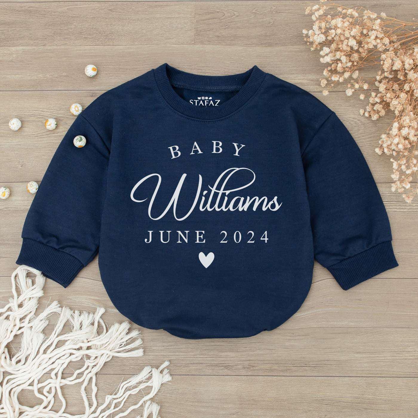 Personalized Coming Soon Baby Bodysuit, Gender Neutral Gift