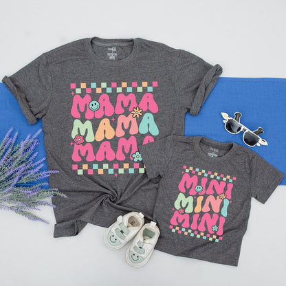 Matching Family Checkered Shirts: Mommy and Me Custom Outfits