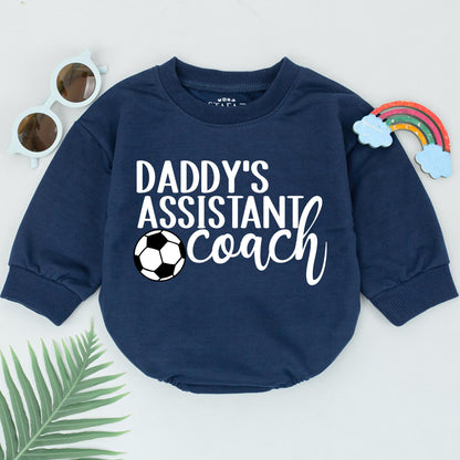 Retro Soccer Romper for Baby Boys: Perfect Fall Game Day Outfit